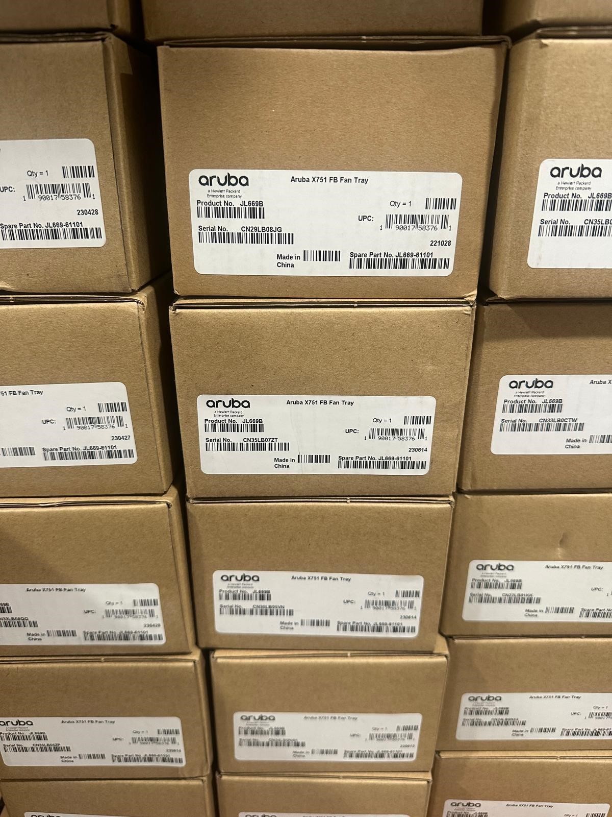JL669B HPE Aruba X751 Front-to-Back Fan Tray - BRAND NEW