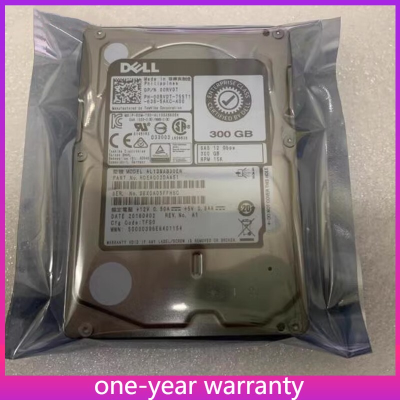 Dell 300GB 15K 0RVDT 2.5" SAS 12G Hard Drive AL13SXB30EN HD HDD HDEAG02DAA51