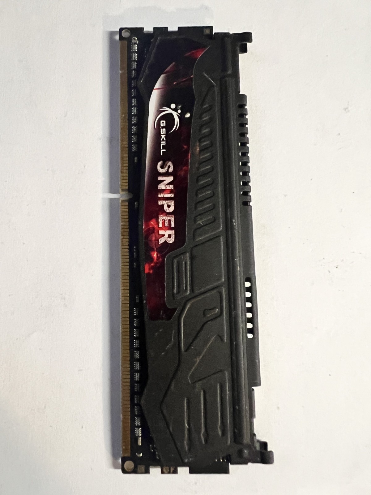 G.SKILL SNIPER 4GB DDR3 DESKTOP RAM PC3-12800 F3-12800CL9D-8GBSR2 Gaming RAM CL9