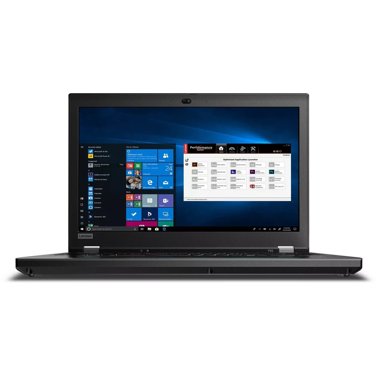 Lenovo ThinkPad P53s 15.6" TOUCH I7-8665U 16GB 512gb SSD  Nvidia P520 W11 pro
