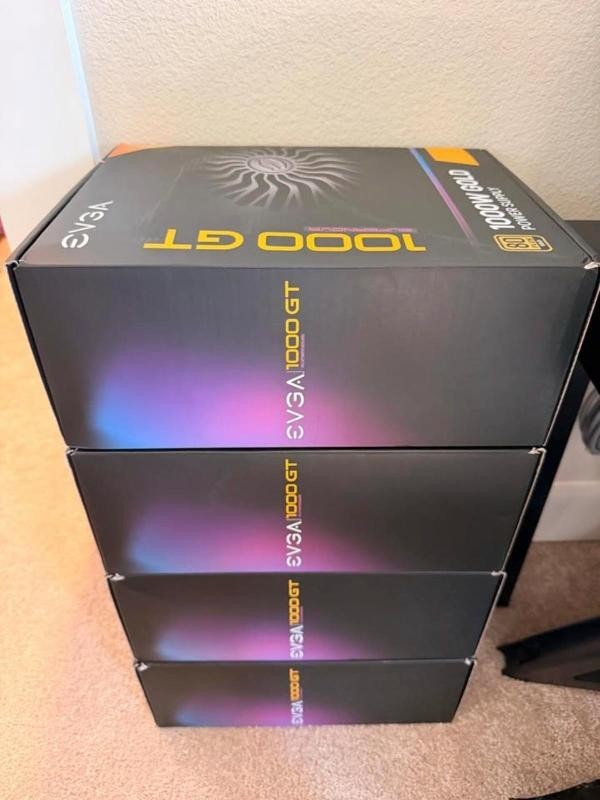 EVGA SuperNOVA 1000 GT 1000W 80+ Gold Fully Modular Power Supply 220-GT-1000-X1