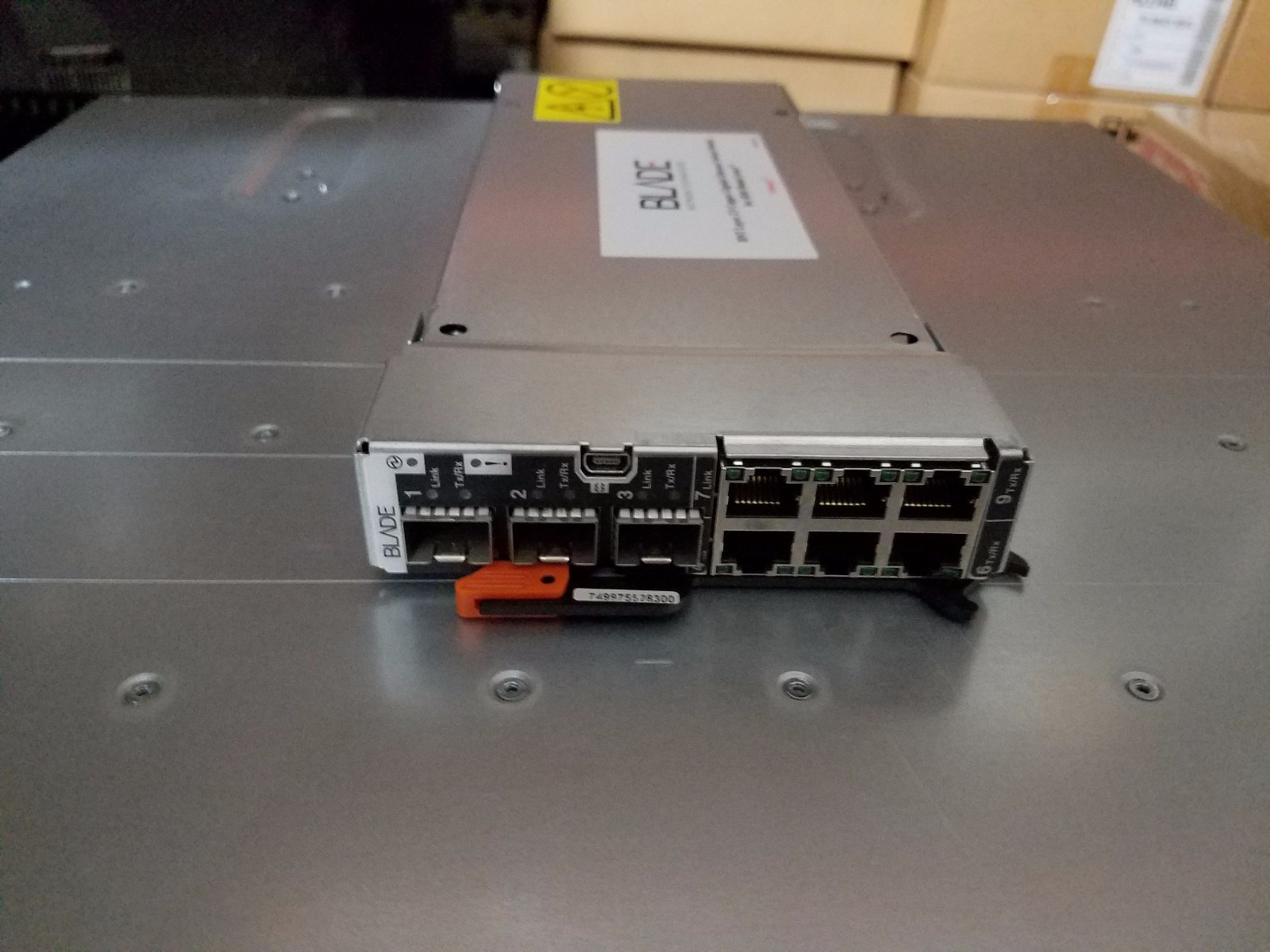 IBM 90Y9390 1/10 Gig 10GBs Uplink Ethernet Switch Module Blade 44W4407 44W4404