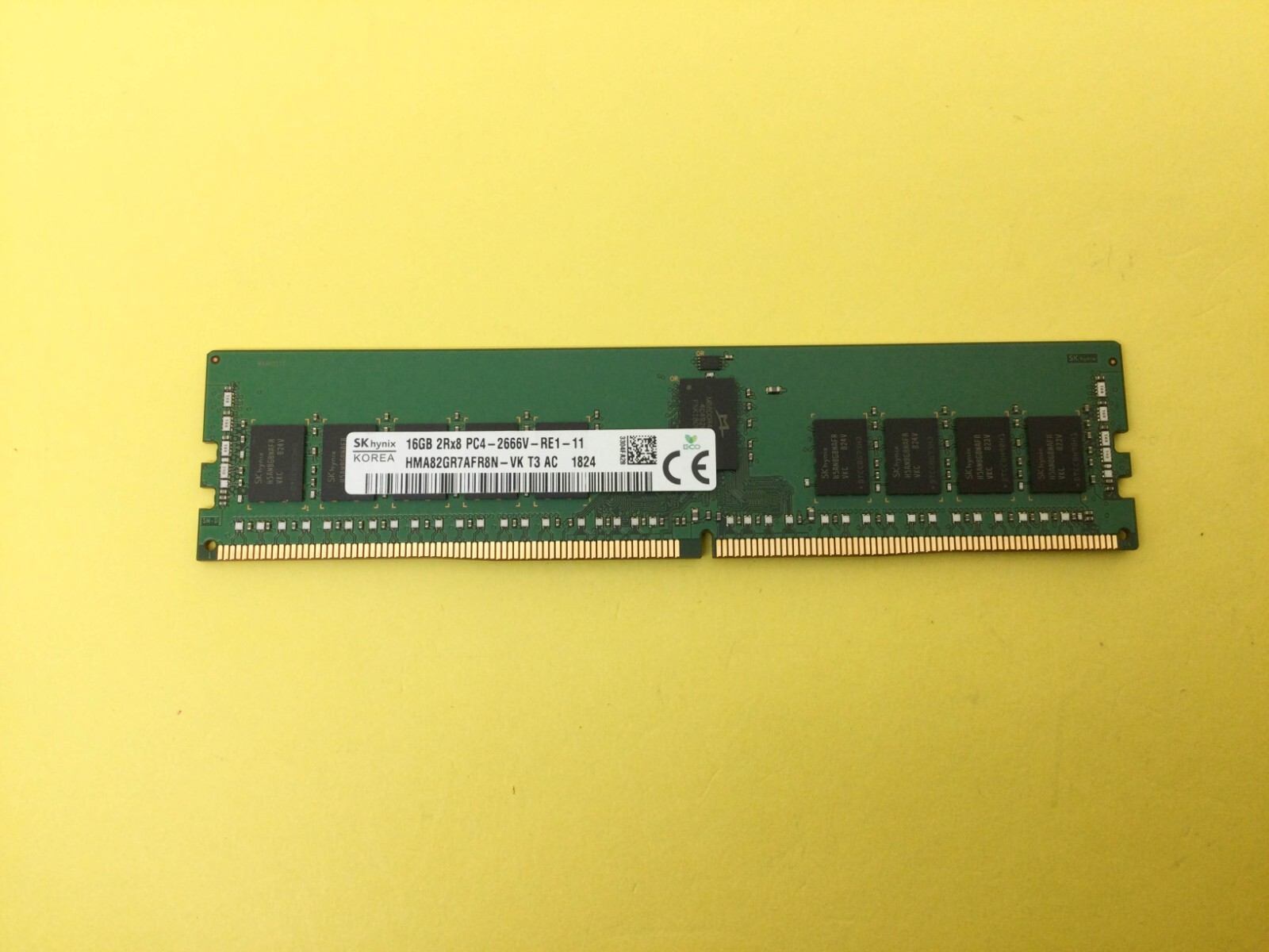 HMA82GR7AFR8N-VK HYNIX 16GB (1X16GB) 2RX8 PC4-2666V DDR4 MEMORY