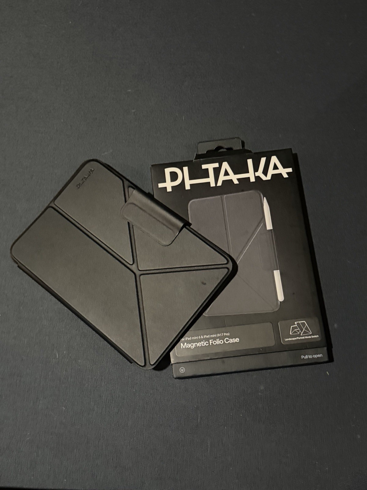 PITAKA MagFolio Magnetic Origami Case for iPad Mini 6 / Mini 7 2024 A17 Pro