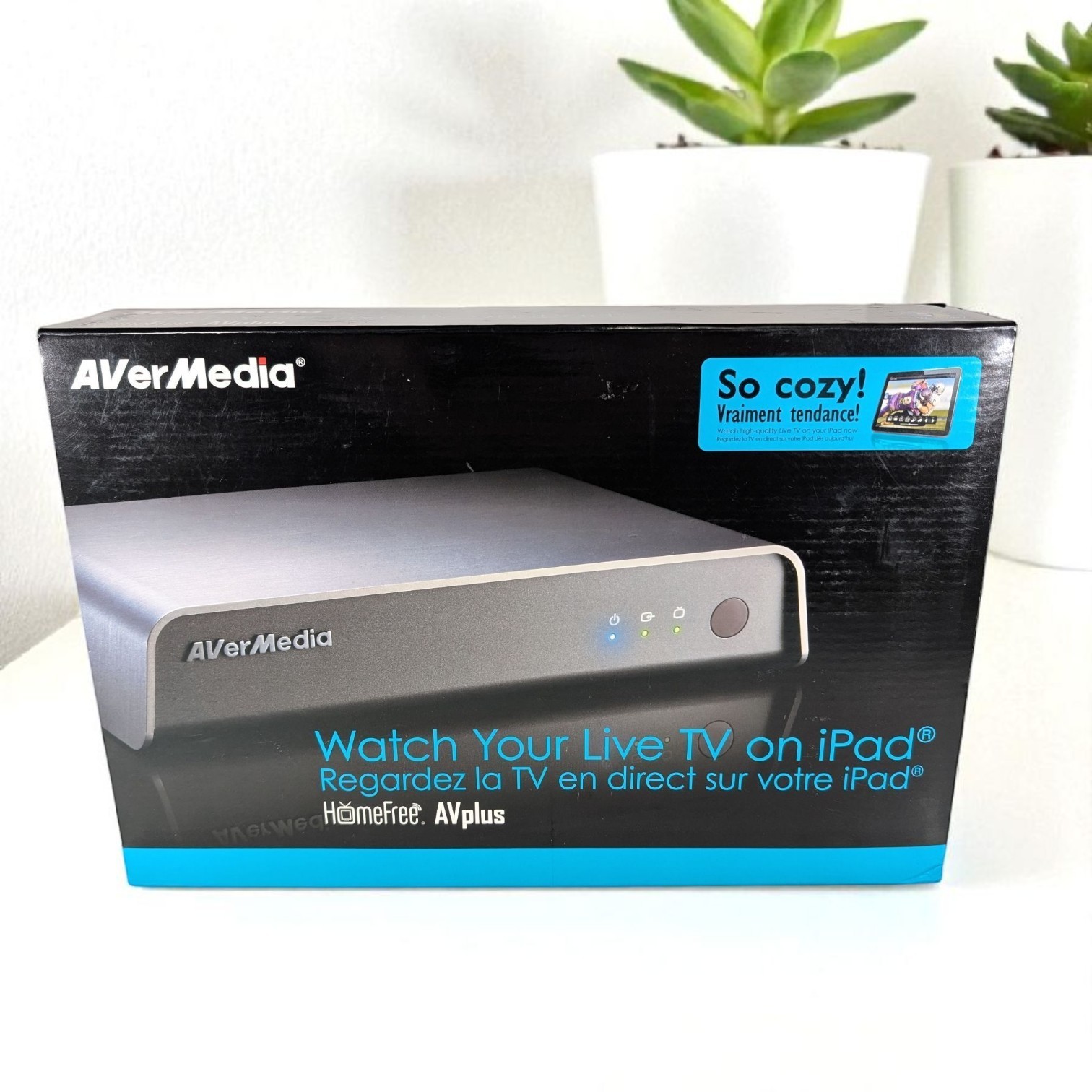 AverMedia Media Streamer Live TV On IPad Laptop HomeFree AVplus F210 NEW SEALED