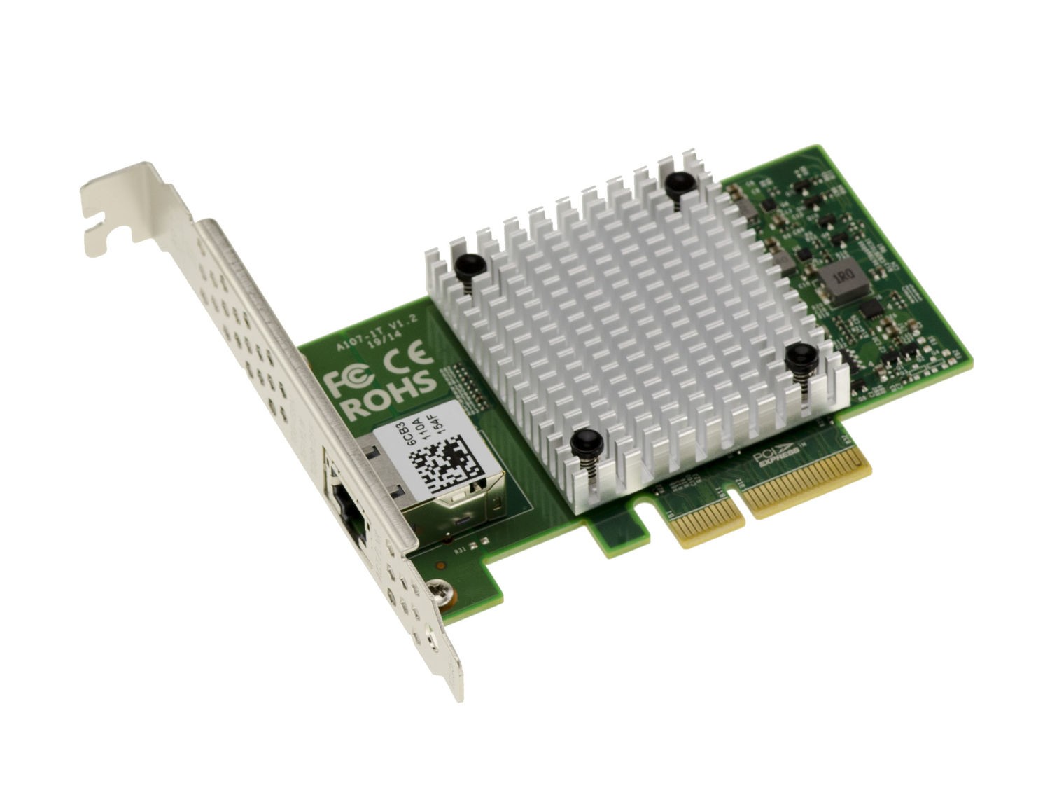 PCIe 3.0 4X 10G 5G 2.5G 1G Gigabit LAN Ethernet RJ45 - Aquantia AqtIon AQC107