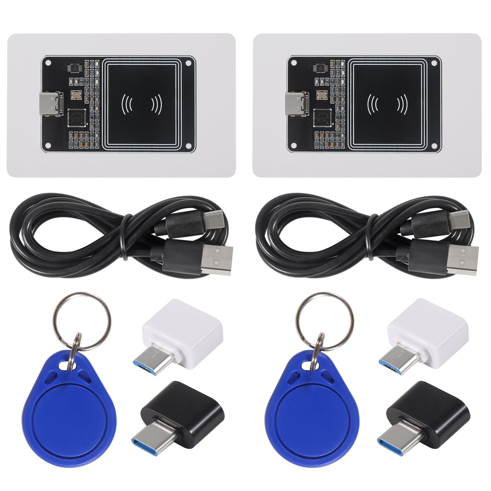2Sets PN532 V2.0 NFC RFID Wireless Module V3 User Kits Reader Writer Mode IC ...