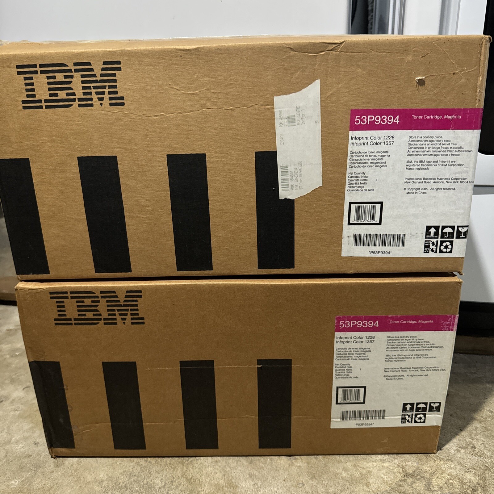 Genuine IBM 53P9394 magenta Toner Cartridge Infoprint Color 1228-1357 Printer