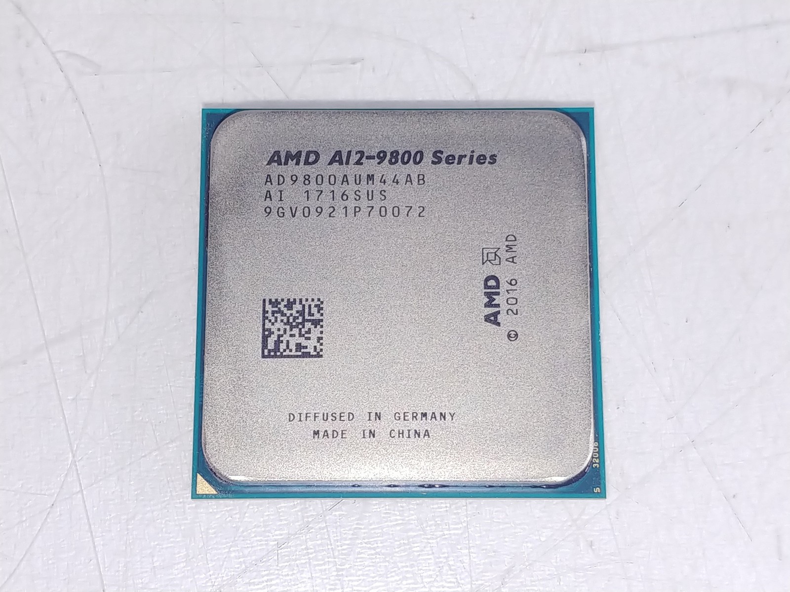 Lot of 2 AMD A12-9800 3.8 GHz Socket AM4 Desktop CPU Processor AD9800AUM44AB