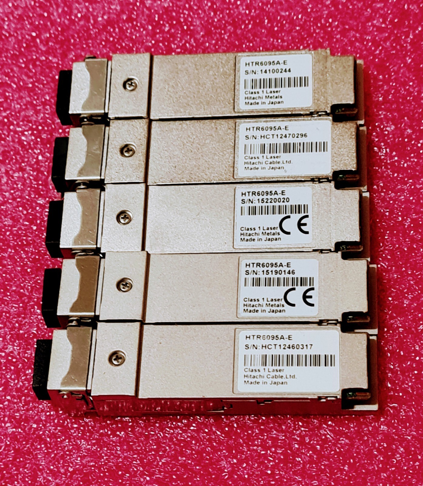 40G HITACHI HTR6095A-E QSFP+ LR4 1310nm 10km SMF Duplex LC Optical Transceiver