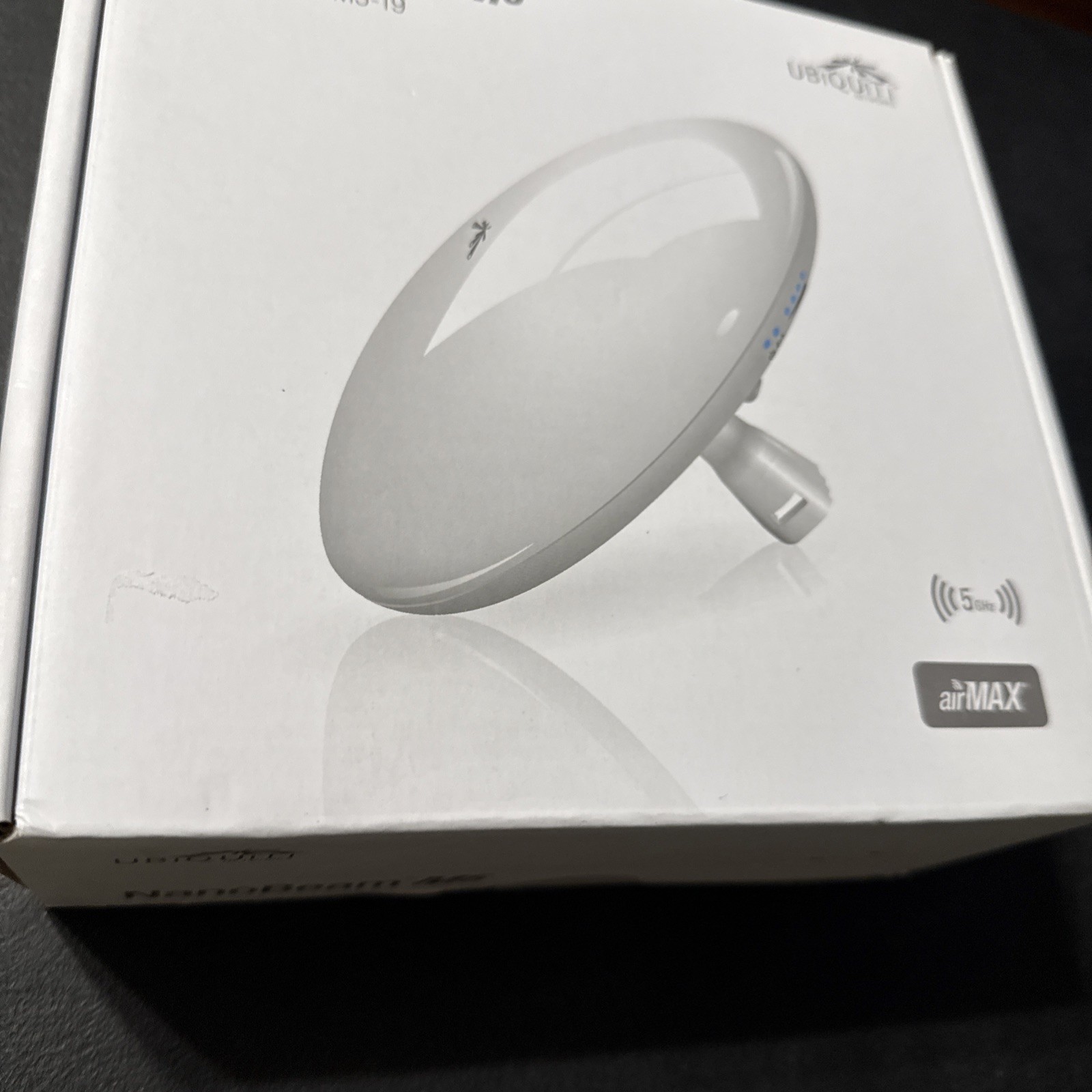 Ubiquiti NanoBeam M5 NBE-M5-19 5GHz airMAX CPE Bridge – New, Factory Sealed