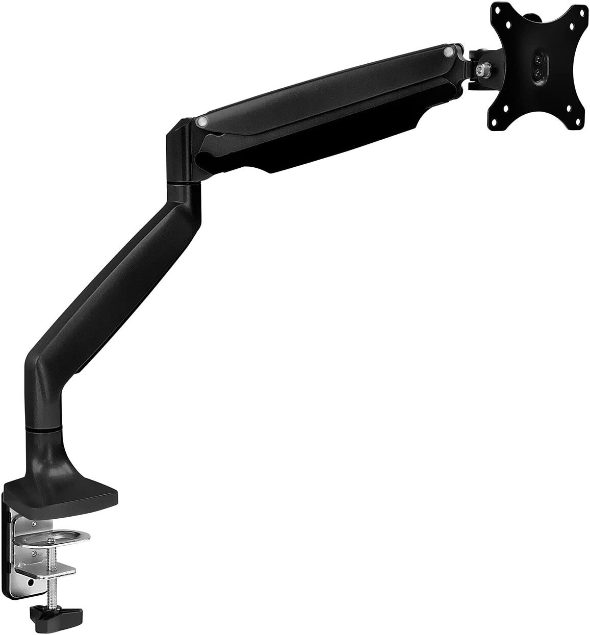 Mount-It MI-1771B Full Motion Single Monitor Desk Mount - Black