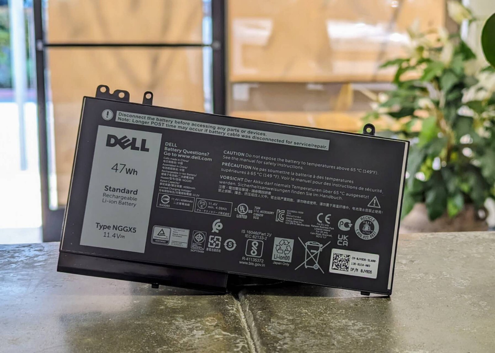 Original Dell Latitude E5570 E5470 E5270 47Wh Battery JY8D6 W9FNJ NGGX5 OEM