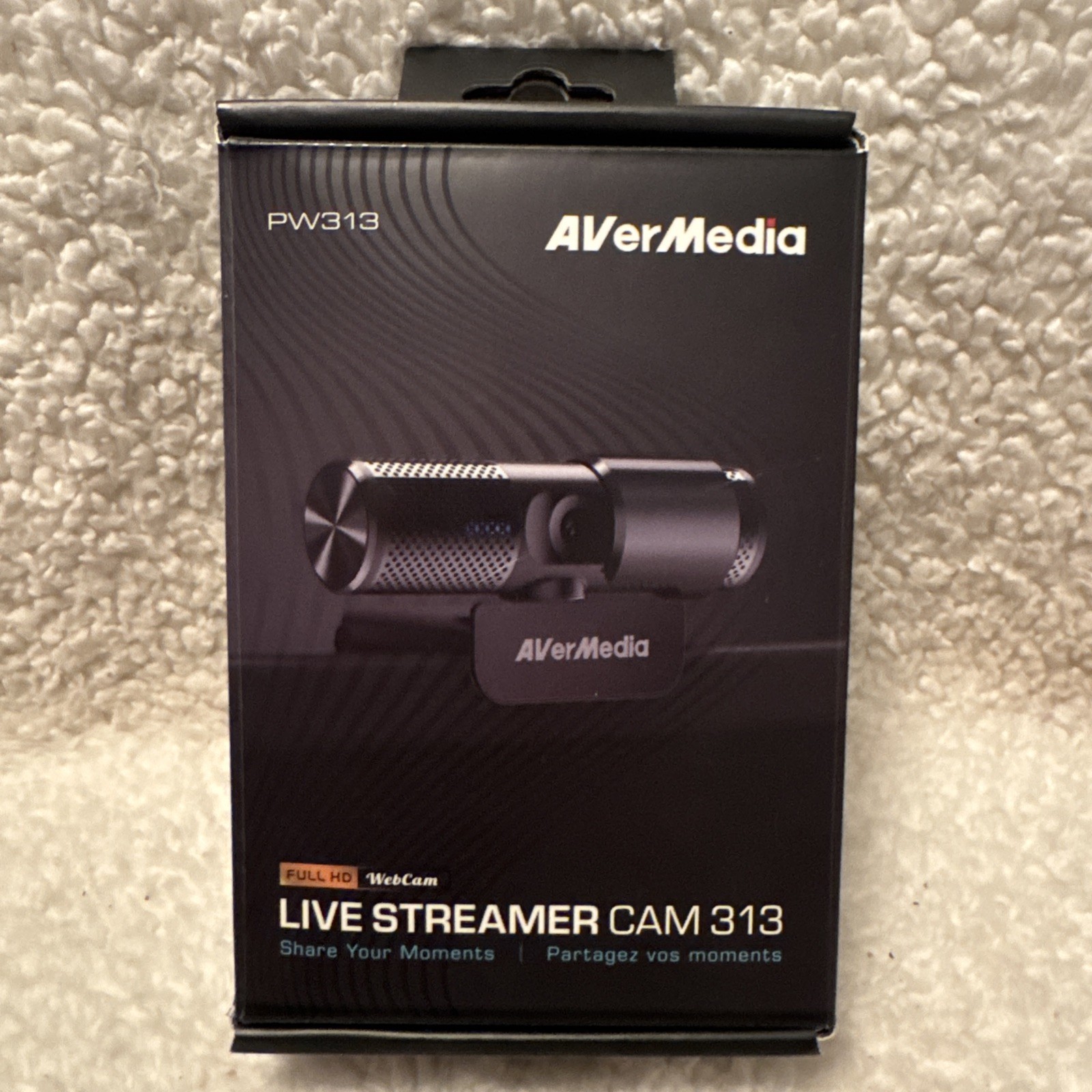 AverMedia PW313 Live Streamer Cam 313 FULL HD - Aver Media Camara Car, Motor