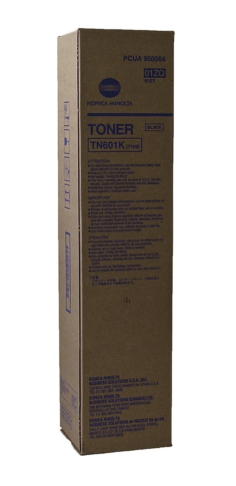 The Cartridge People Genuine KONICA MINOLTA TN601K (950564) Toner CTG-BLACK
