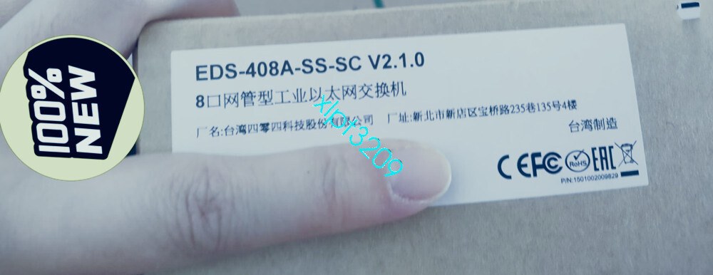 MOXA EDS-408A-SS-SC-T V2.1.0 Ethernet switch NEW（DHL/FEDEX）