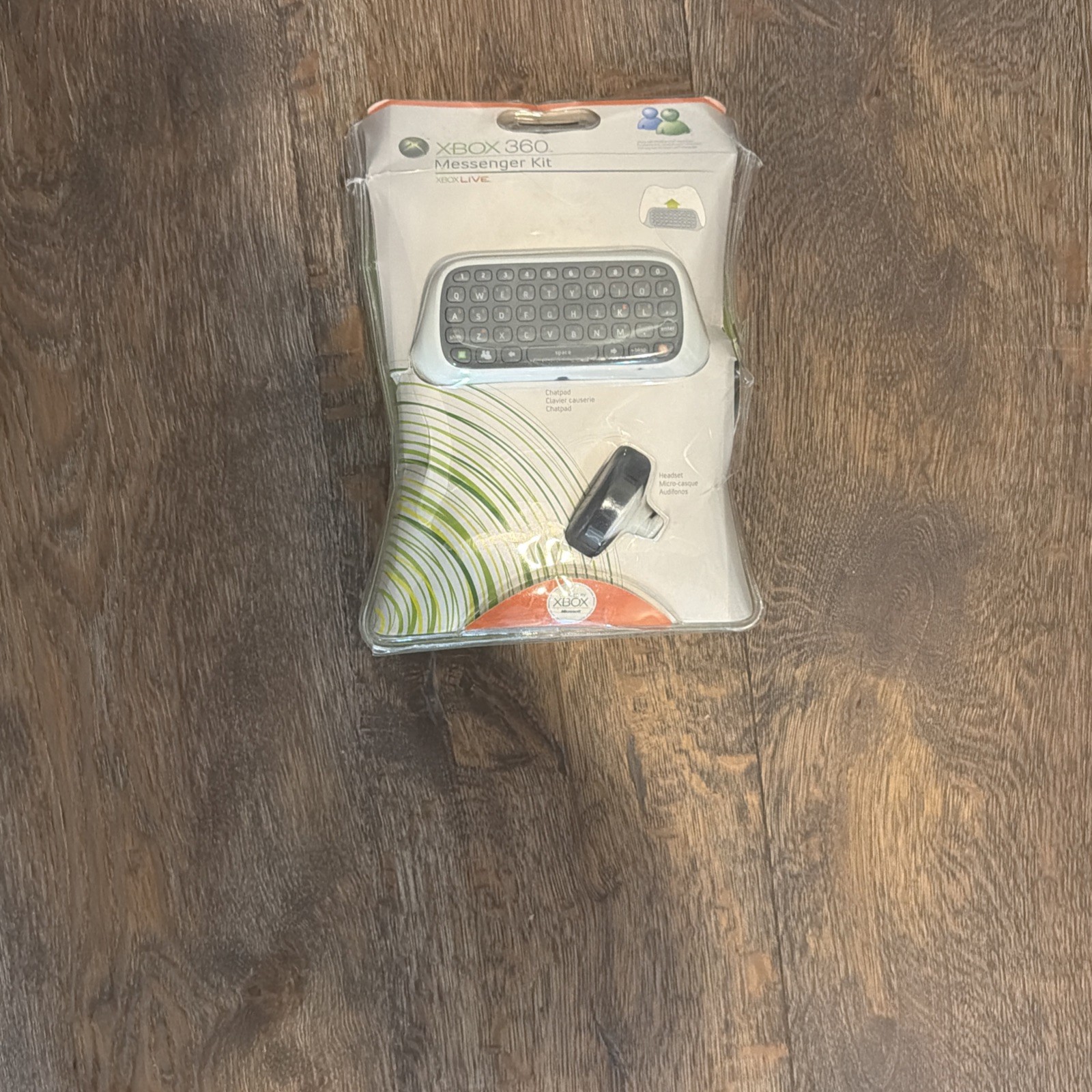 XBOX 360 Chatpad With Headset Messenger Kit Brand New