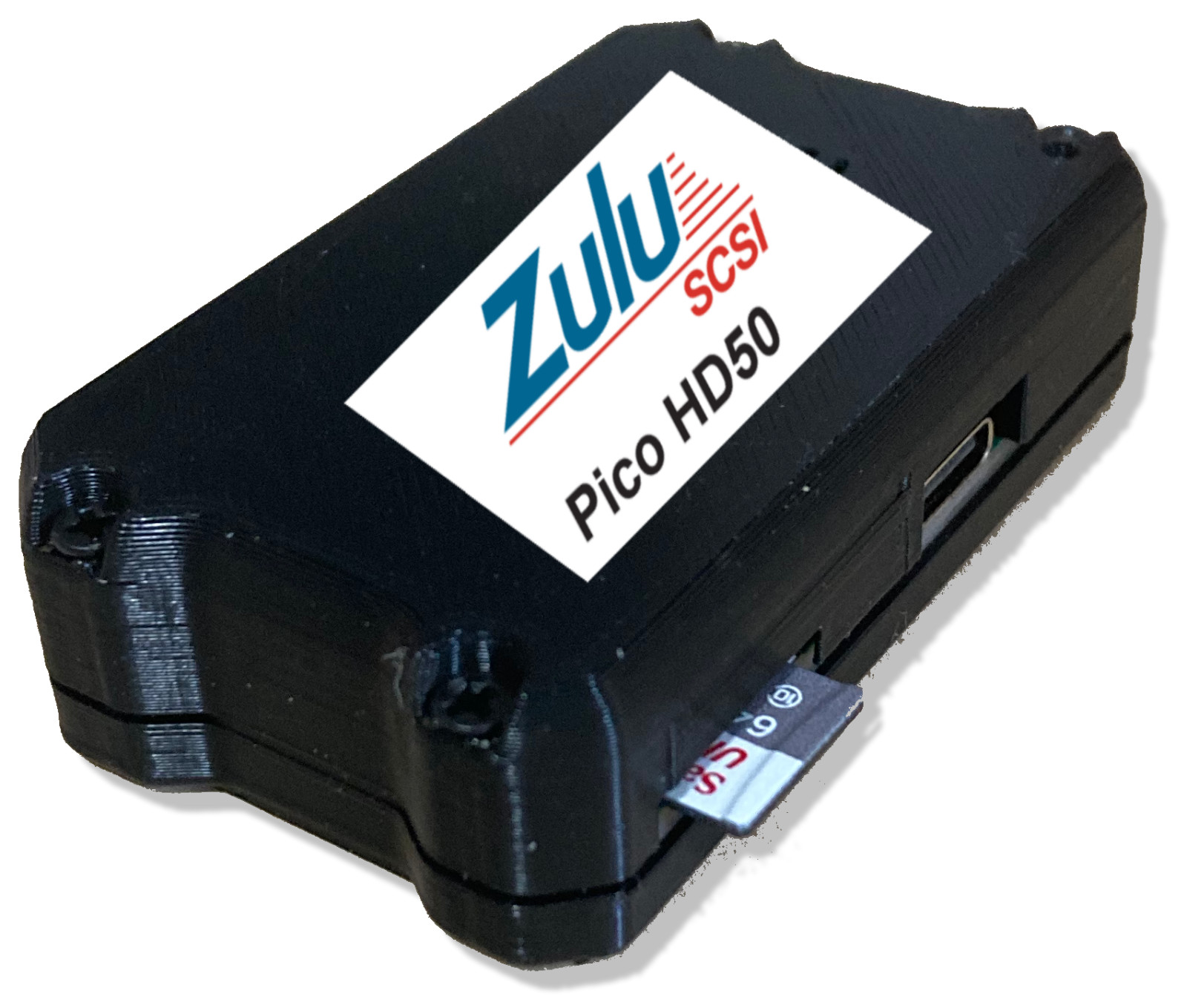 ZuluSCSI Pico HD50 Plug-In SCSI SD Drive