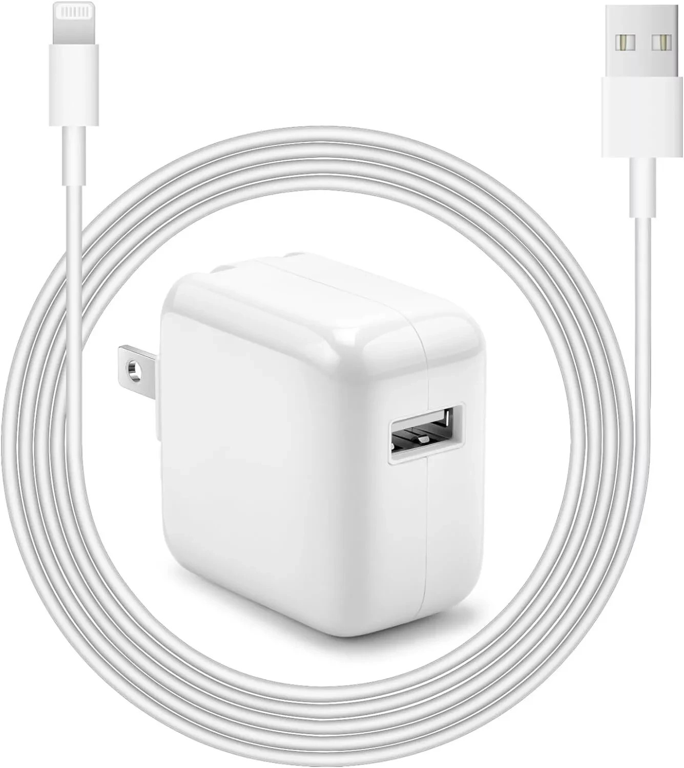New Genuine USB Wall Charger Apple iPhone iPad iPod touch Pro Air MiniA1671A2604