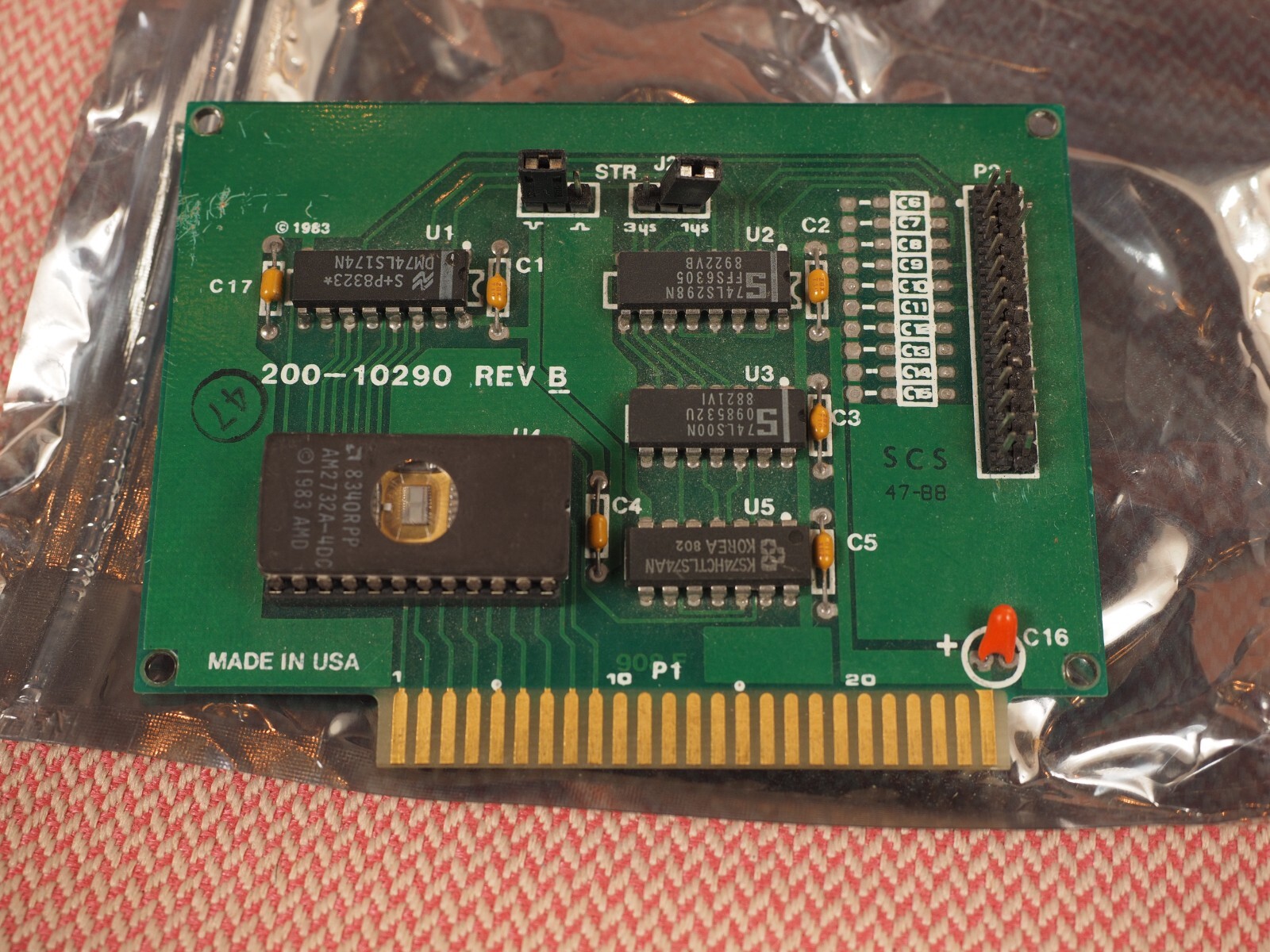 Apple II IIe II+ Parallel Interface Card 200-10290