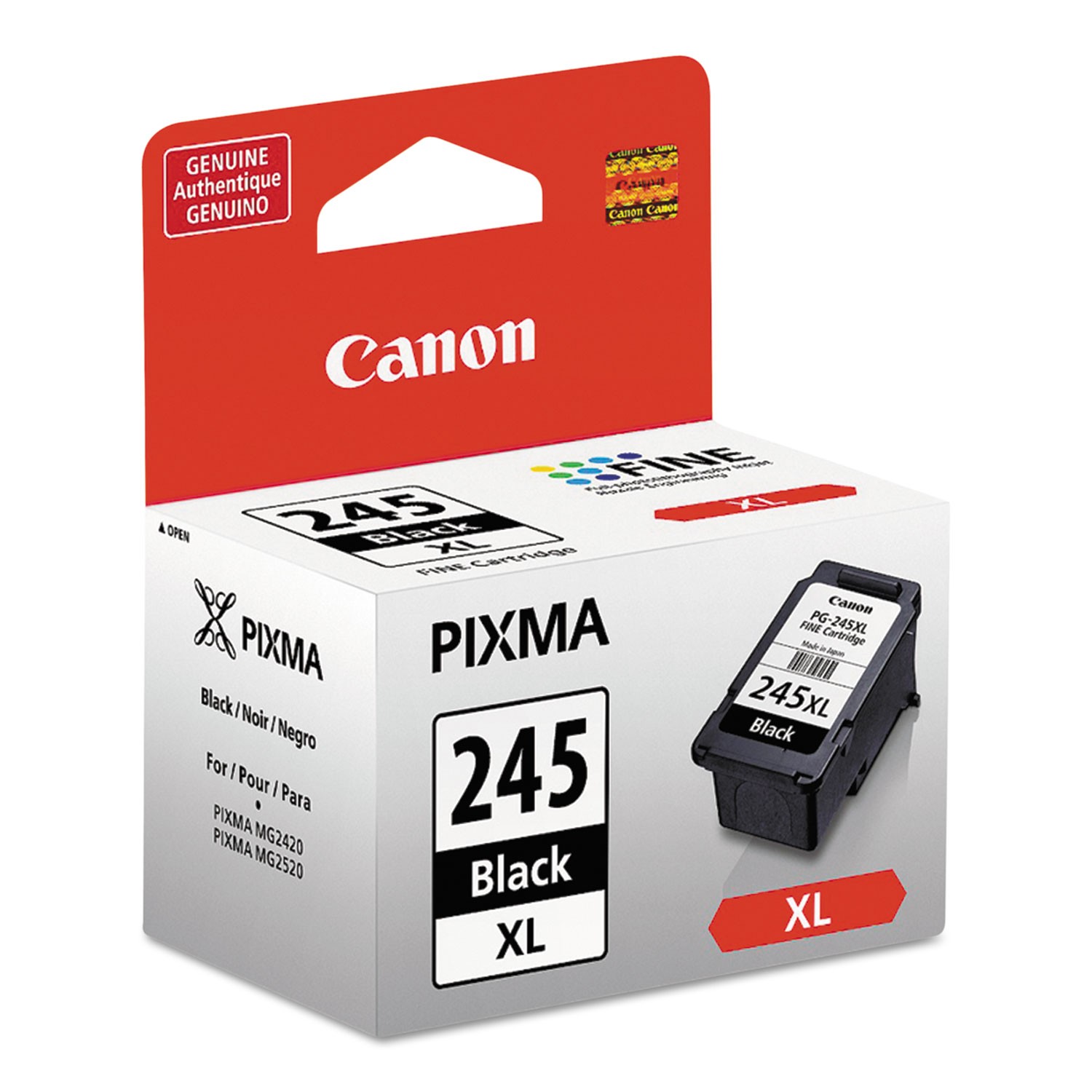 Canon® 8278B001 (PG-245XL) ChromaLife100+ High-Yield Ink, Black