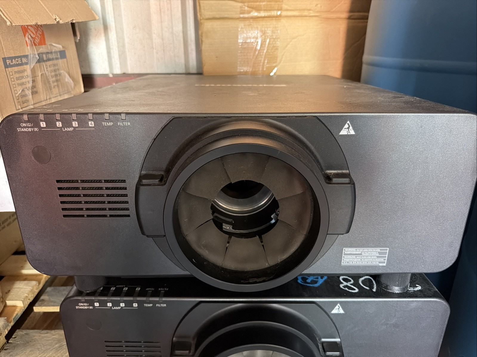 Panasonic PT-DZ21K2 21K Lumen WUXGA Projector (no Case, No Lens)
