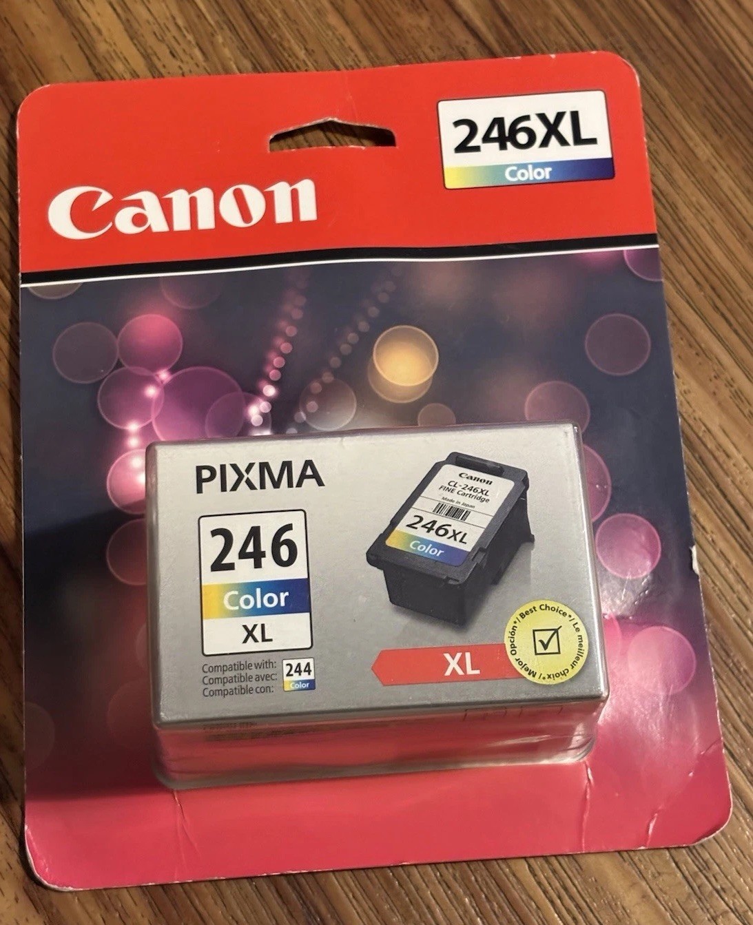 CANON 246XL Genuine Color Toner Ink Fine Cartridge Pixma CL-246XL - NEW SEALED