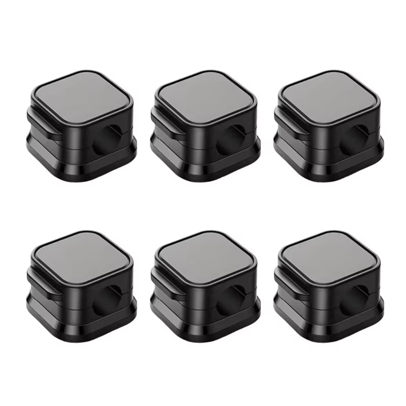 6/12Pcs Magnetic Cable Clips & Cord Holder, Under Desk Cable Management