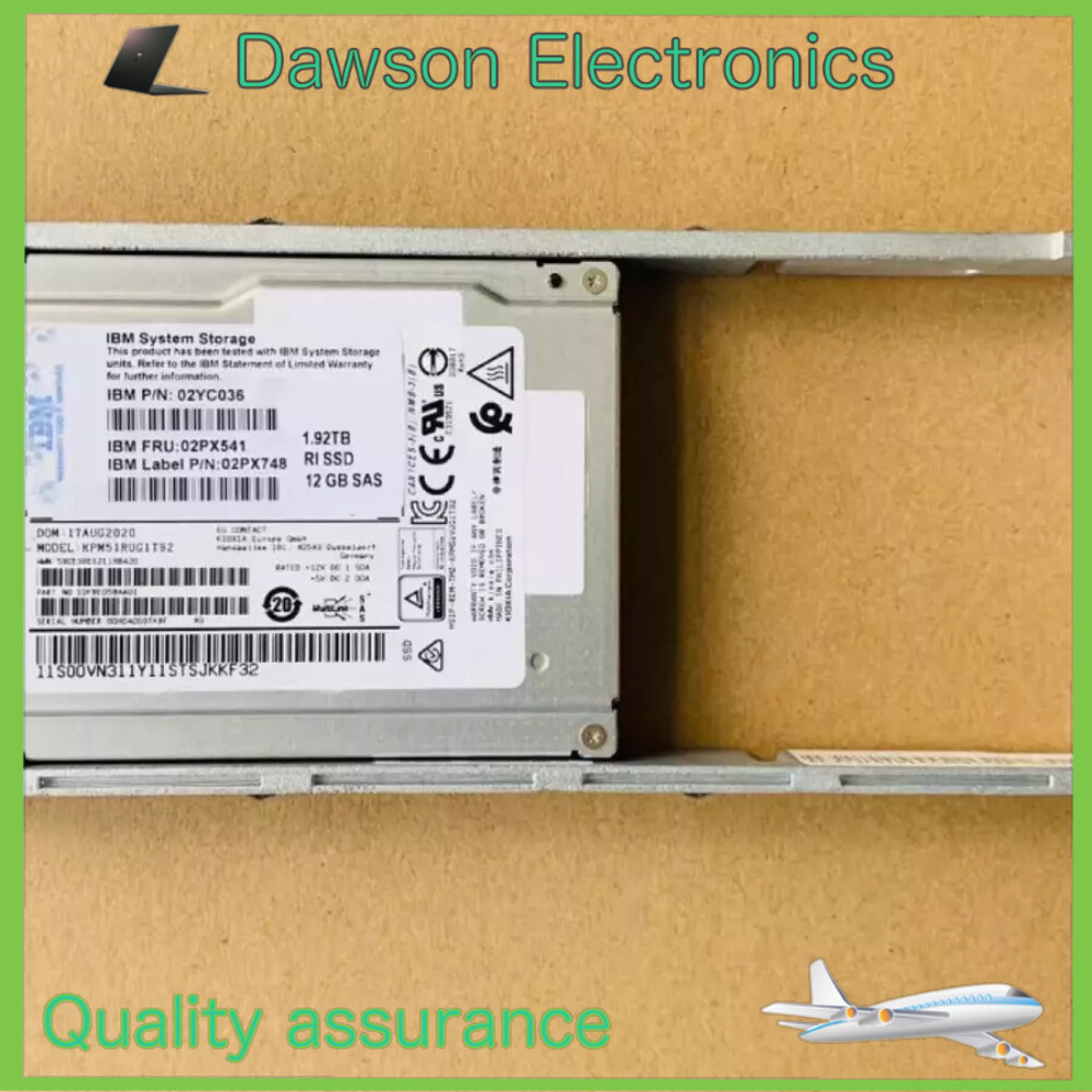 Lenovo/IBM Storage 02PX541 02YC036 02PX748 1.92TB SAS 12G 2.5" SFF V5000 SSD New