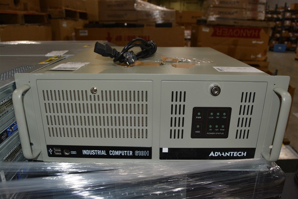 ADVANTECH IPC-610-H IPC-610BP-00XHE Server CORE2 DUO E7400 2GB SEE NOTES