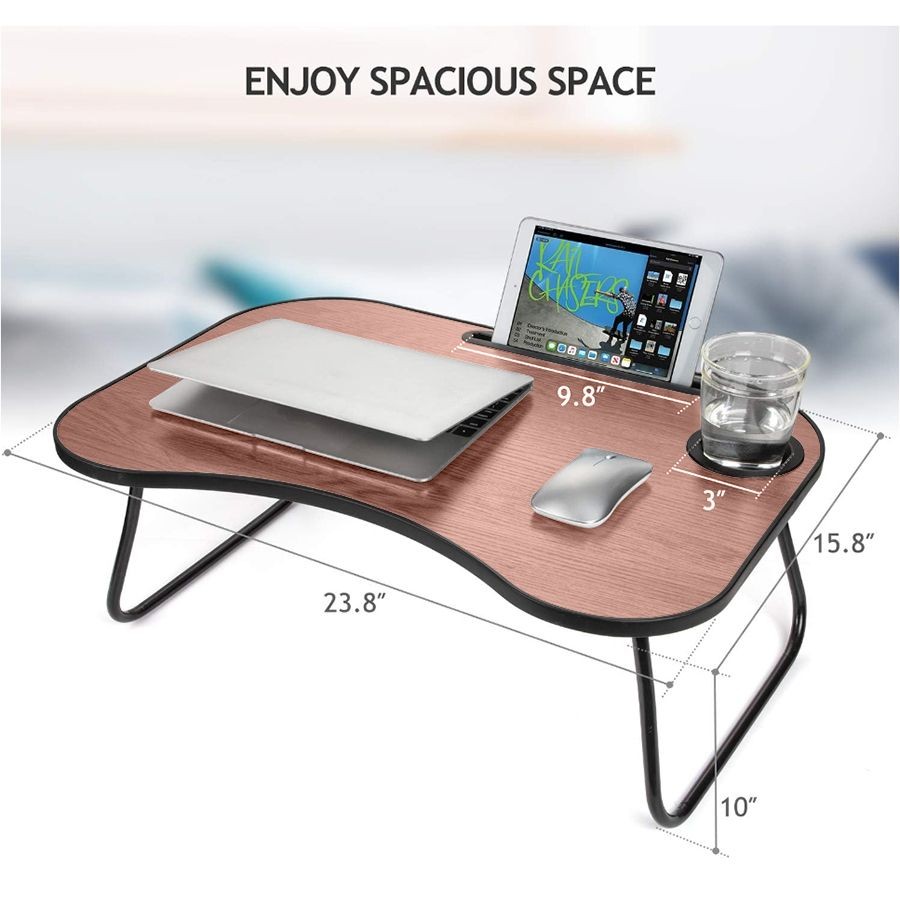 Laptop Stand for Bed ,Portable Lap Desk,23.8"x15.8"x10"