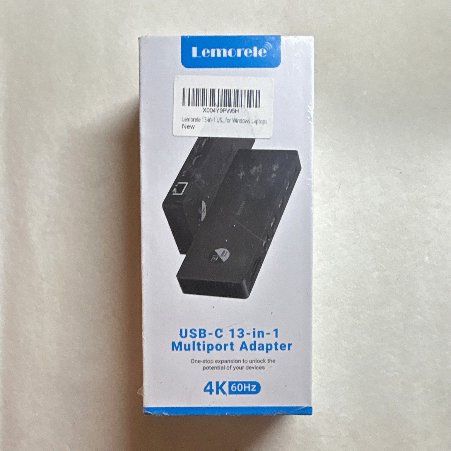 Lemorele TC500 USB-C 13-in-1 Docking Station 4K 60Hz Triple Display New