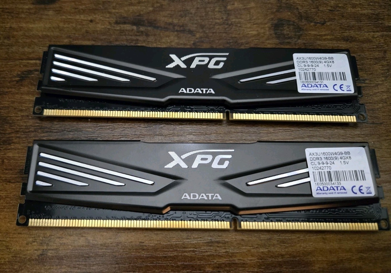 ADATA XPG Shielded DDR3-1600 8gb (2x4GB) RAM Black-Make An Offer