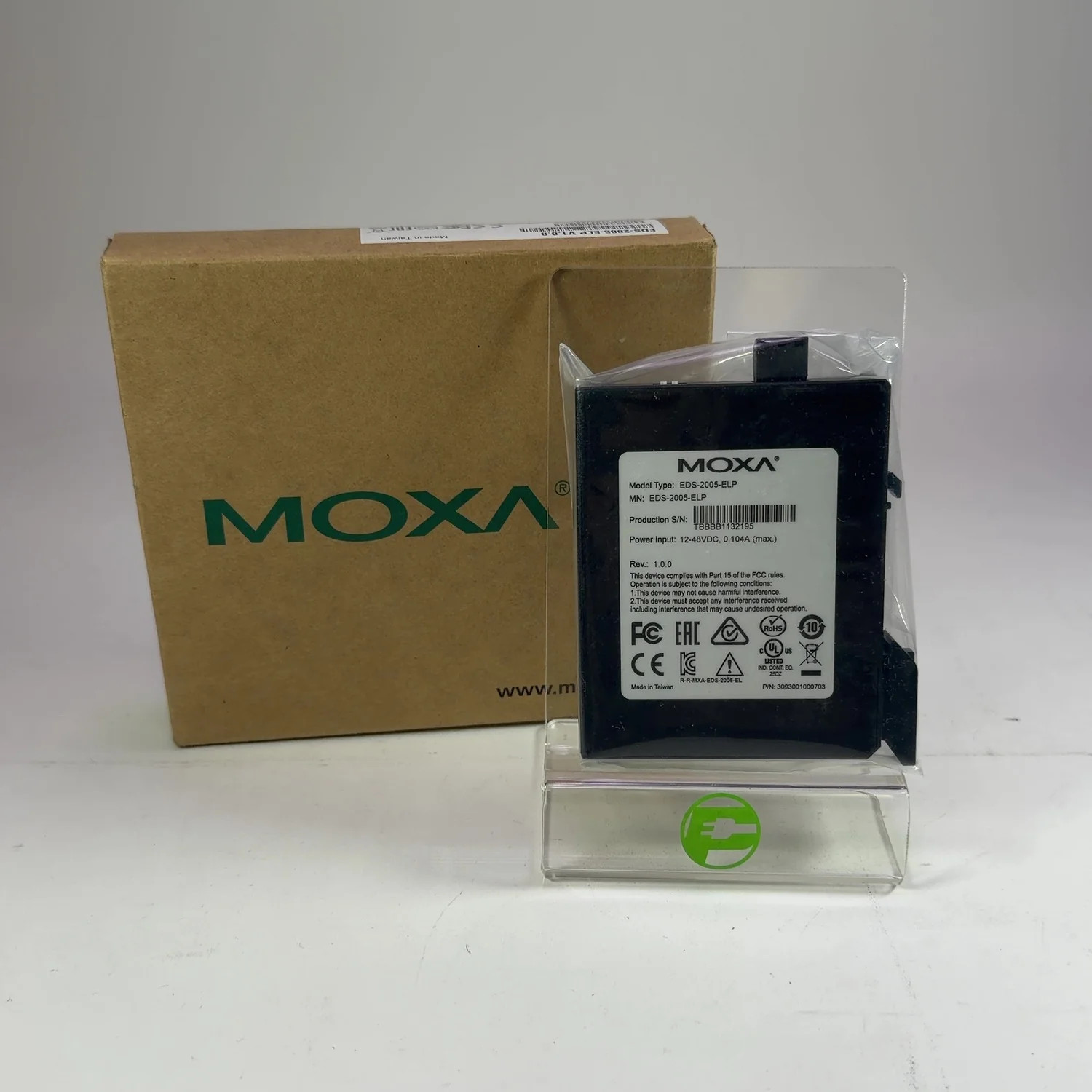 New MOXA EDS-2005-ELP 5-Port Unmanaged Industrial Ethernet Switch EDS-2005-ELP