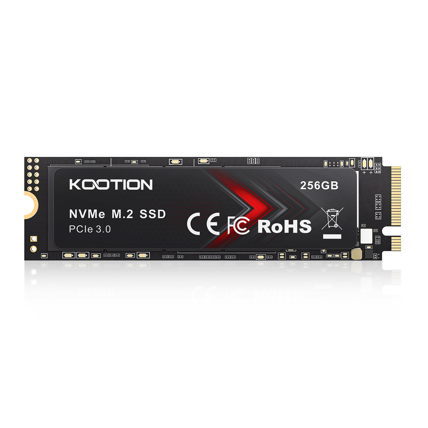 Kootion 256G 512G 1TB 2TB Internal Solid State Drive PCle 3.0 NVMe M.2 Drive lOT