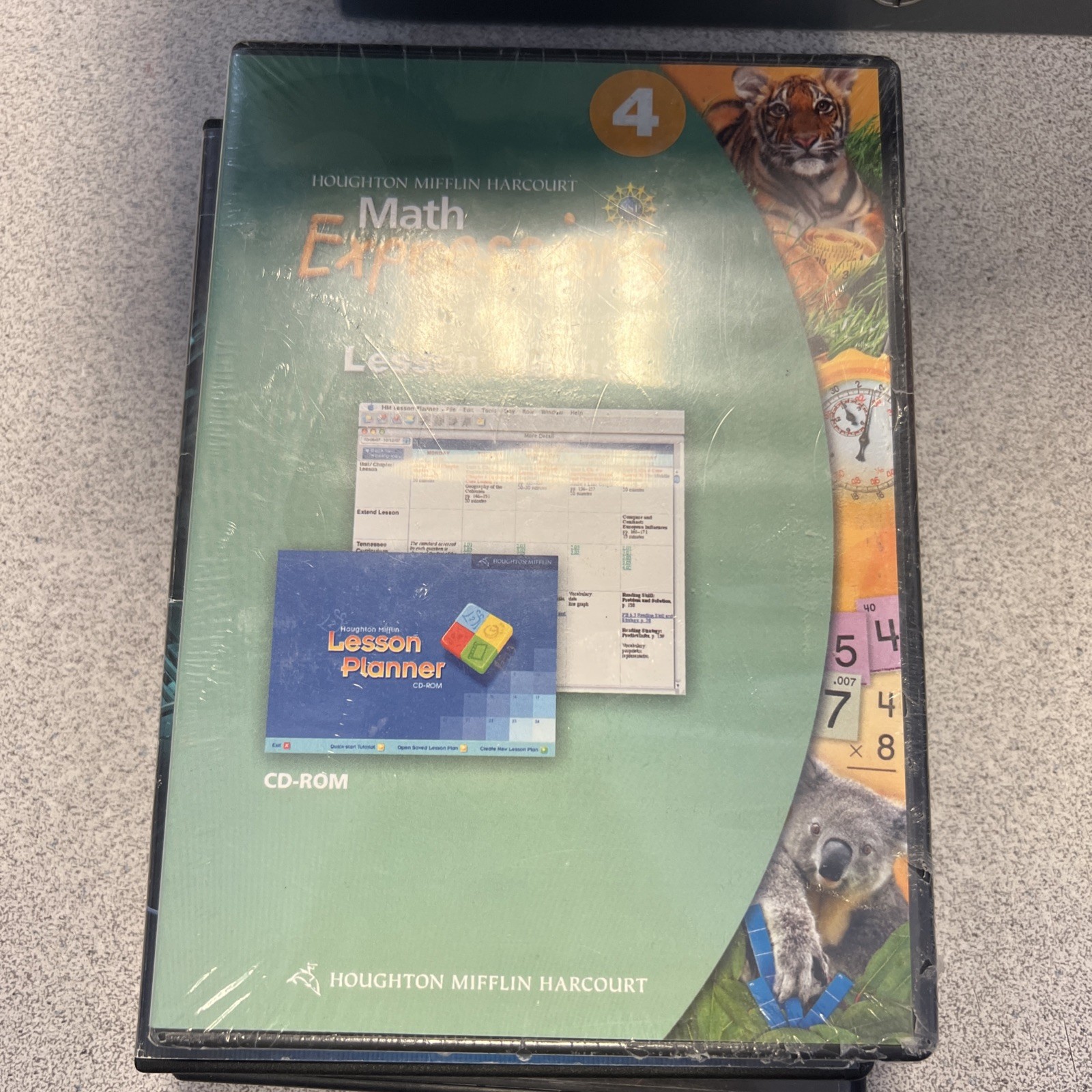 NEW Math Expressions: Lesson Planner CD-ROM Level 4 by HOUGHTON MIFFLIN