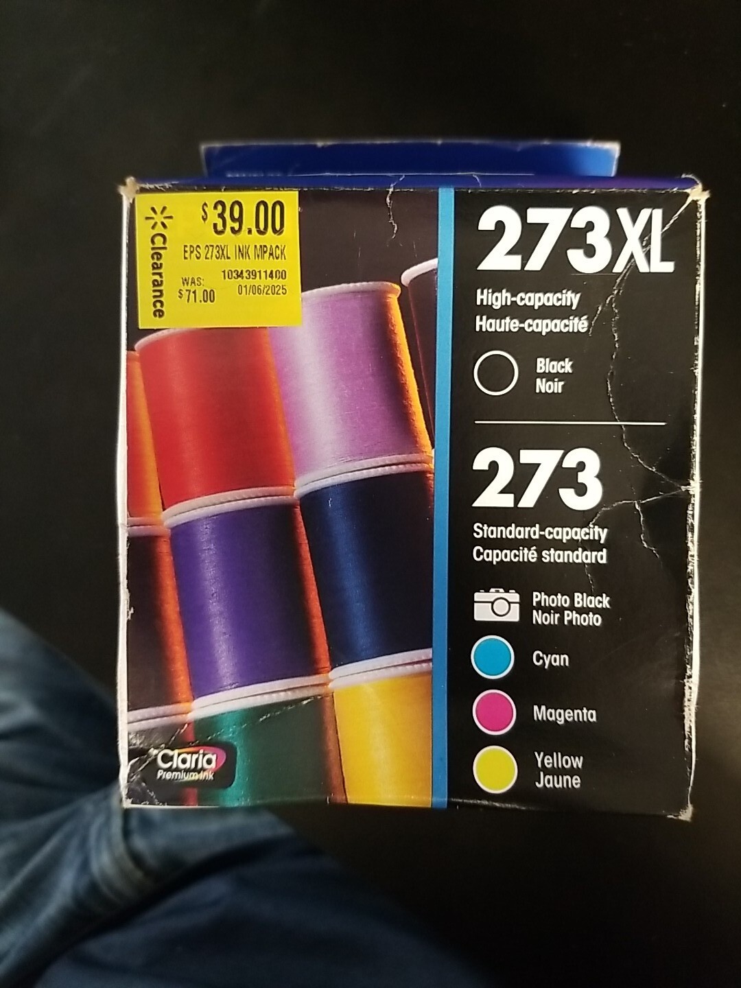 Epson 273XL Multicoloured Claria Cartridge Ink - 5 Pieces