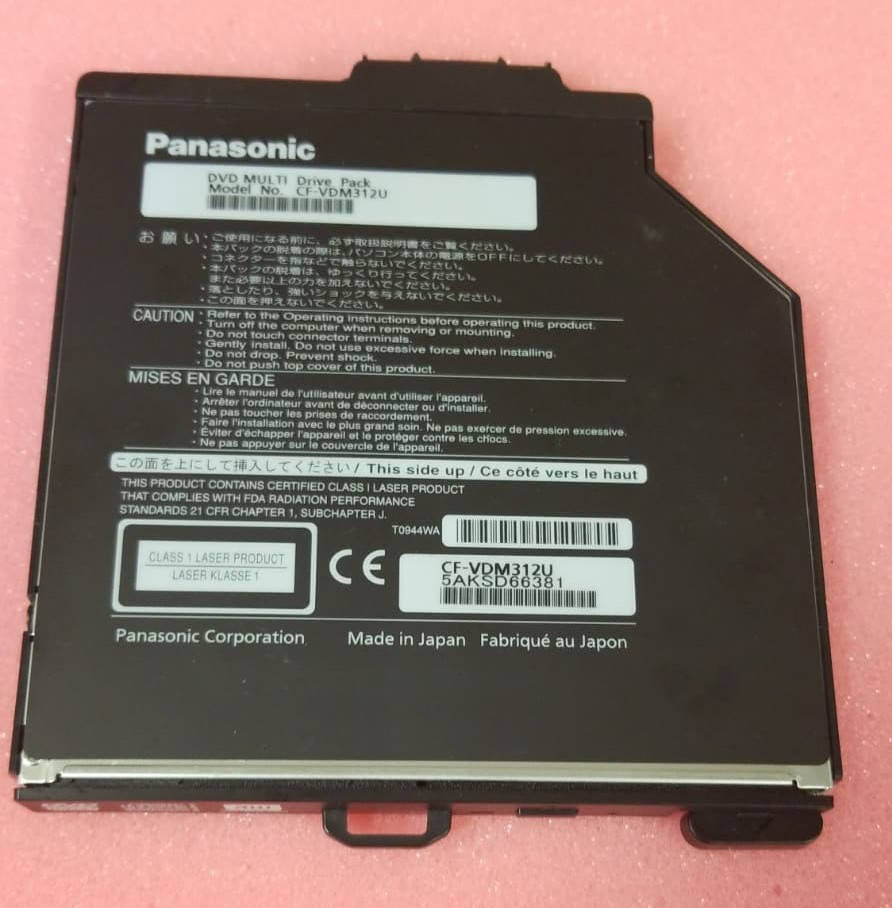 Panasonic Toughbook CF-31 DVD-RW Drive GENUINE PART CF-VDM312U + Caddy TESTED US