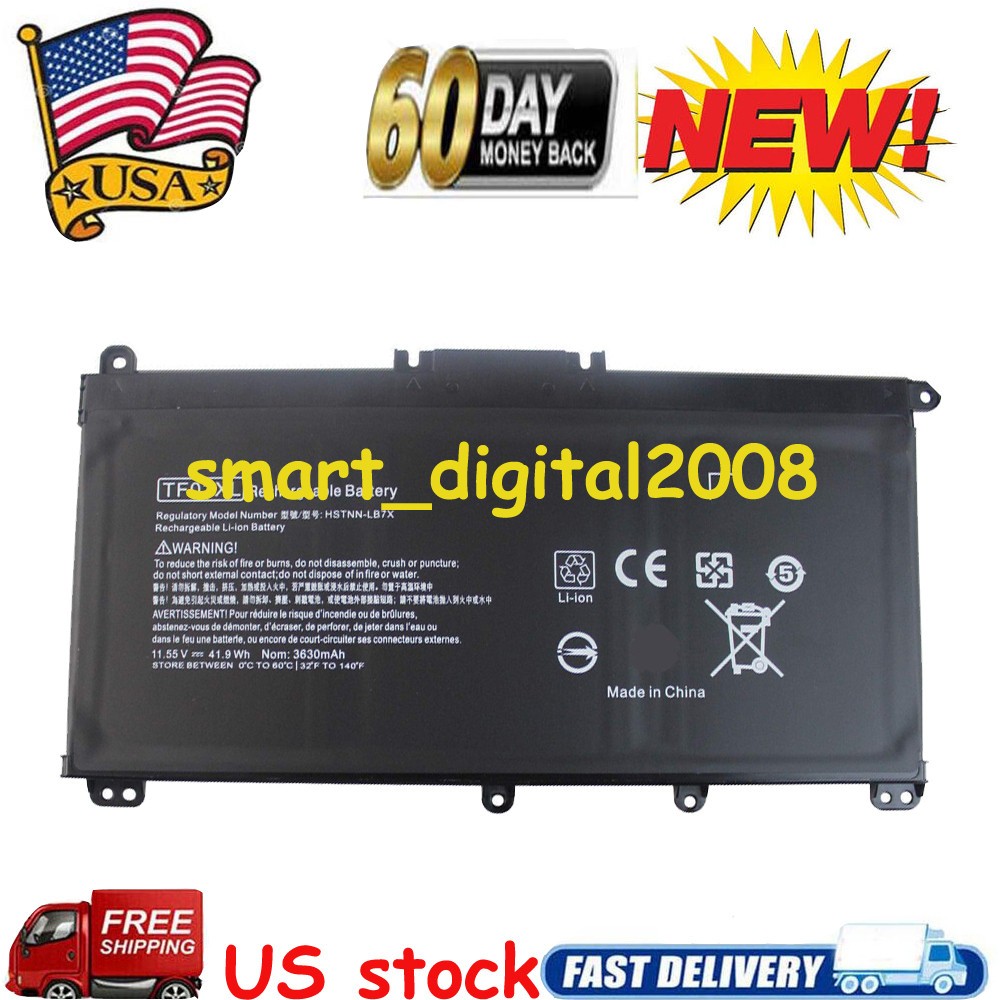TF03XL TFO3XL Battery For HP Pavilion 15-CD 15Z-CD Series TPN-Q189 TPN-Q190
