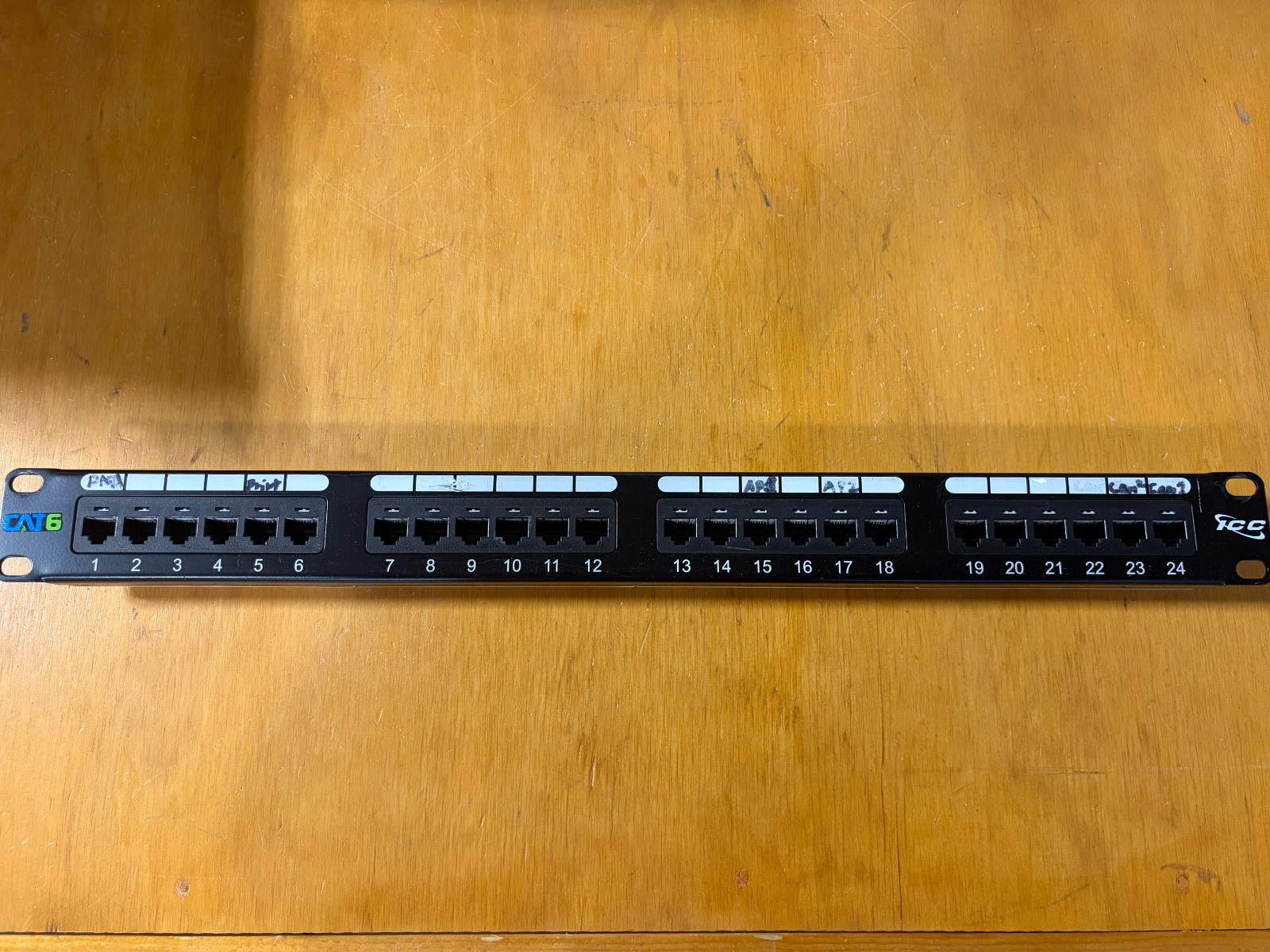 ICC	ICMPP02460	24-Port Category 6 Network Patch Panel