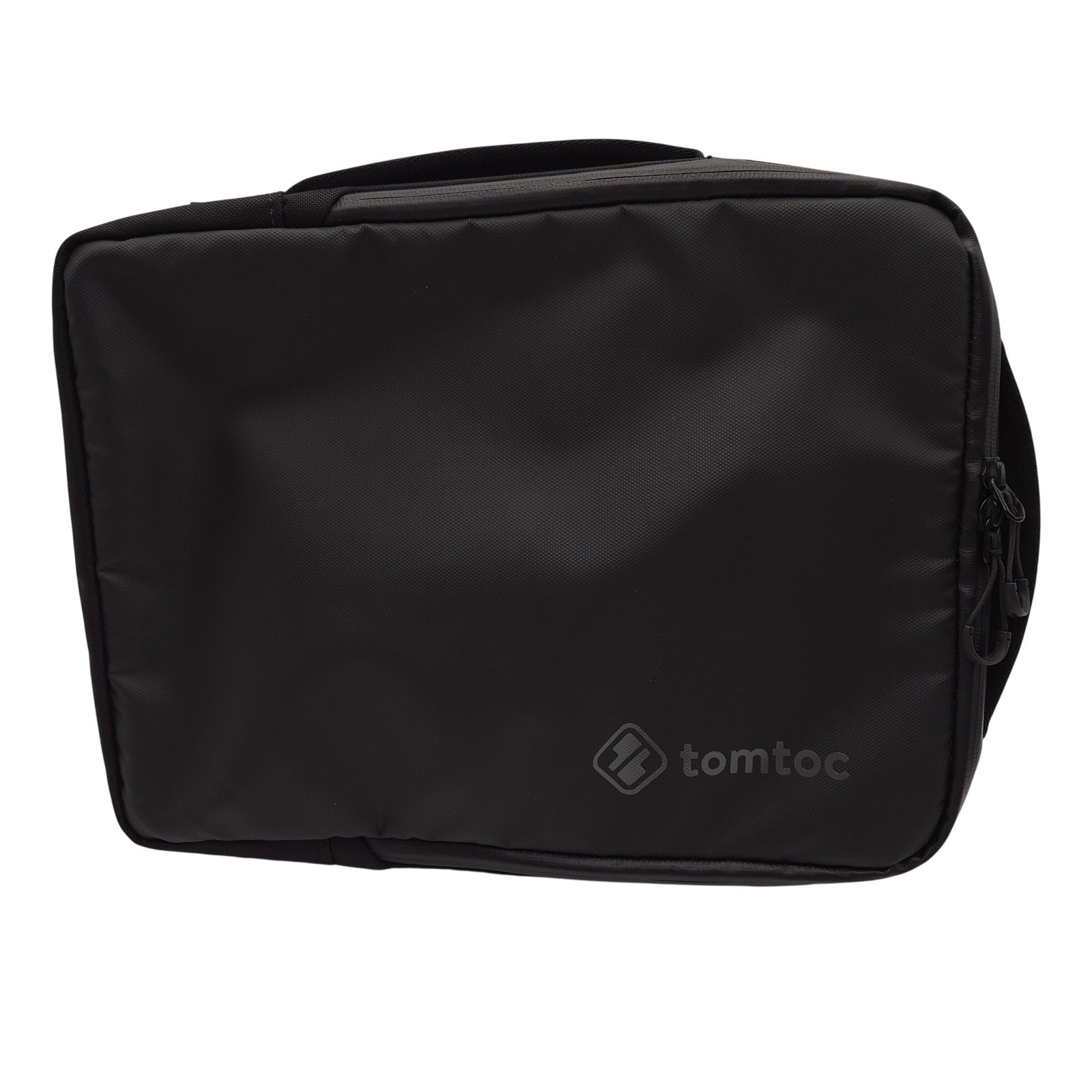 Tomtoc 360 Urban Black Laptop Tablet Shoulder Bag Cordura Ballistic Fabric Case