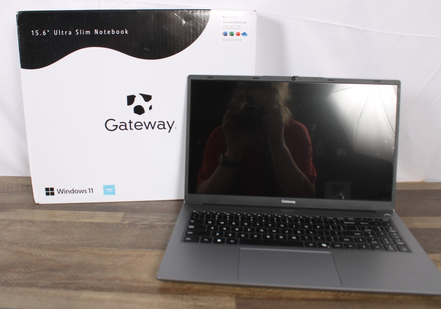 Gateway GWNN11554, 15.6" FHD Laptop Intel N100 4GB RAM 128GB SSD Win 11 S