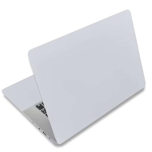 Laptop Skin Sticker Decal 15-15.6 Inches, Universal Reusable Vinyl Light Gray