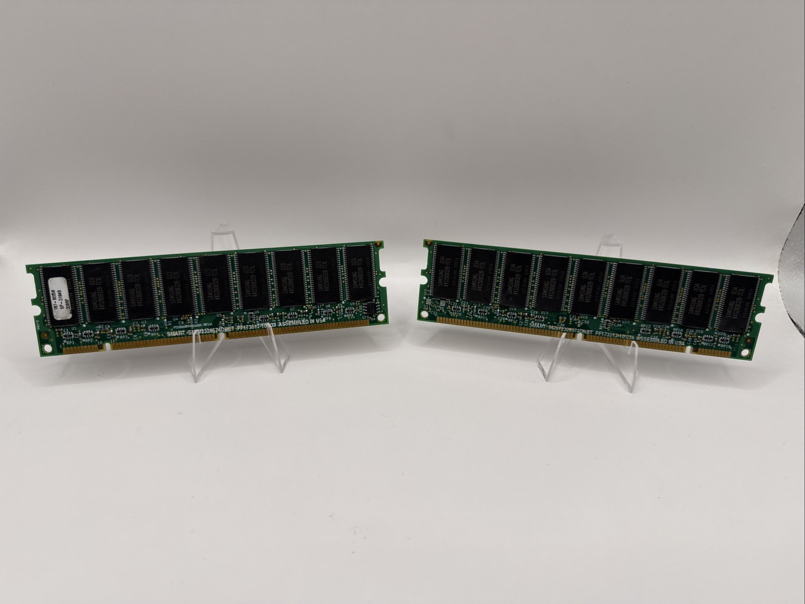 SMART 512MB (2x256MB) PC100 ECC SDRAM 168-Pin RAM SM572328574DNET Tested