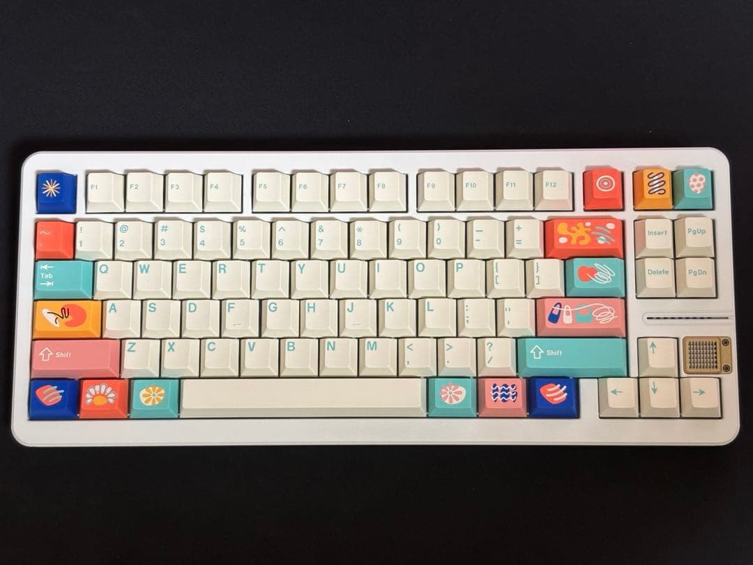 Wooting 80HE Custom Keyboard KBDfans GT-80 White HUANO ZO HE Switch KeyKobo CINQ