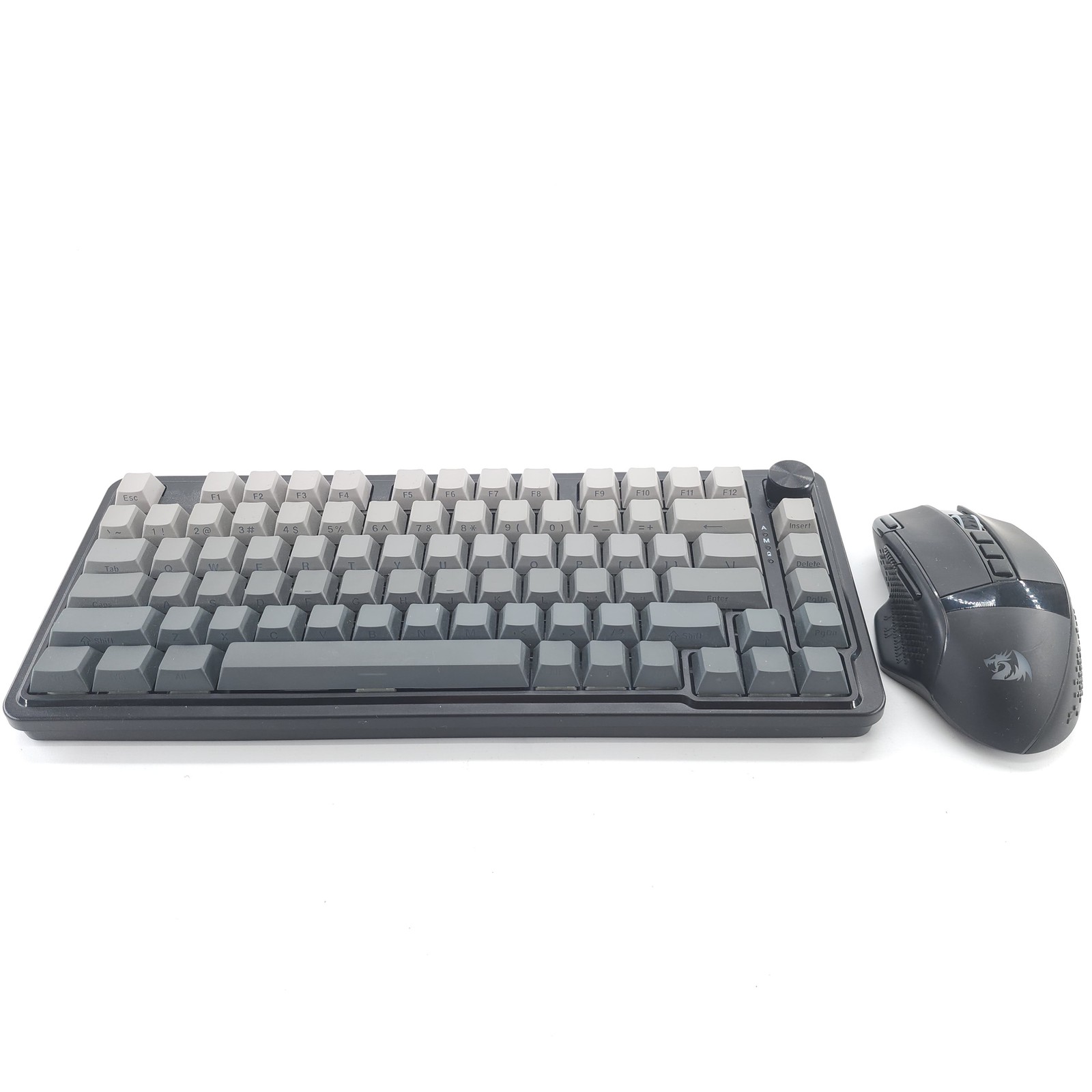 Redragon K673 PRO 75% Wireless Gasket RGB w/ Enlightment Pro Mouse, **READ