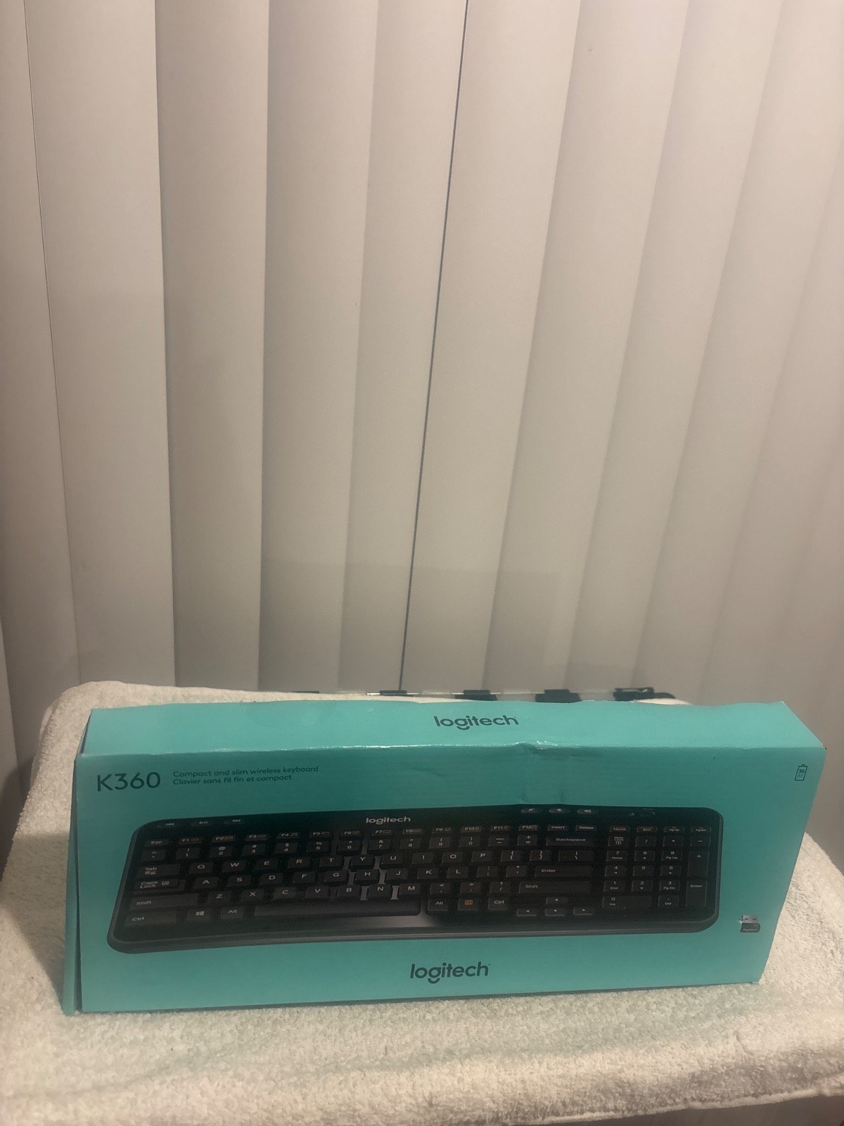 Logitech K360 Compact And Slim Wireless Keyboard Windows Compatible