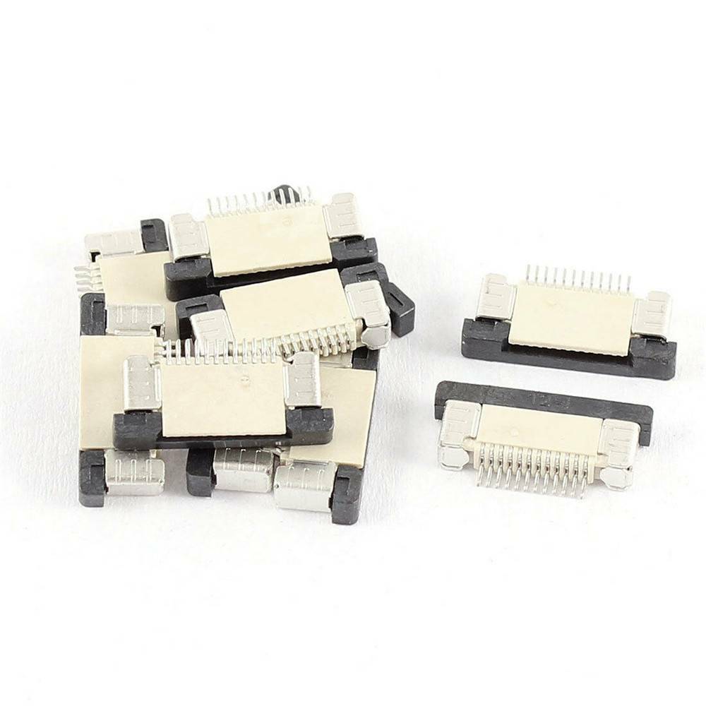 10Pcs 12Pin 0.5mm Pitch FFC FPC Ribbon Sockets Connector Bottom Connect