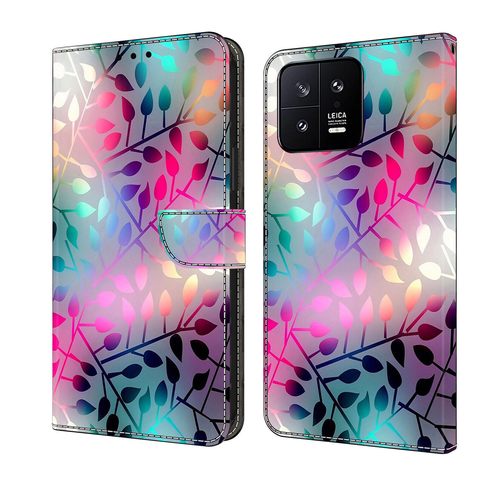 Flip Cat Lion Flower Card Wallet Cover Case For S9 S10 S8 Plus S7 Edge S10 Lite