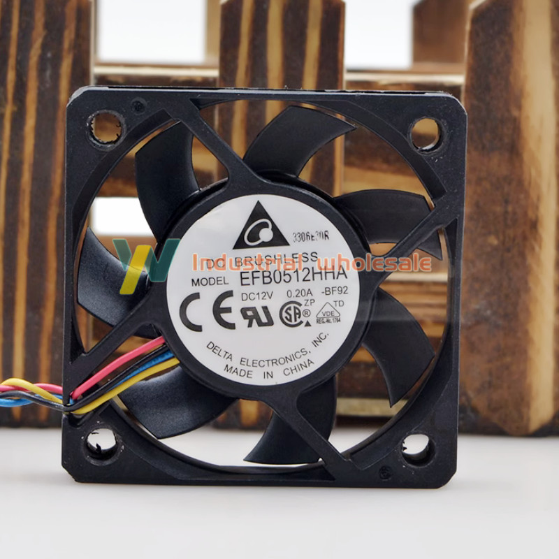 1PC brand new 3-Pin 50x50x10mm Computer Fan For Delta EFB0512HHA